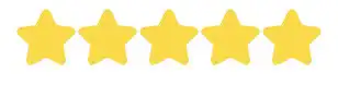 5 yellow stars