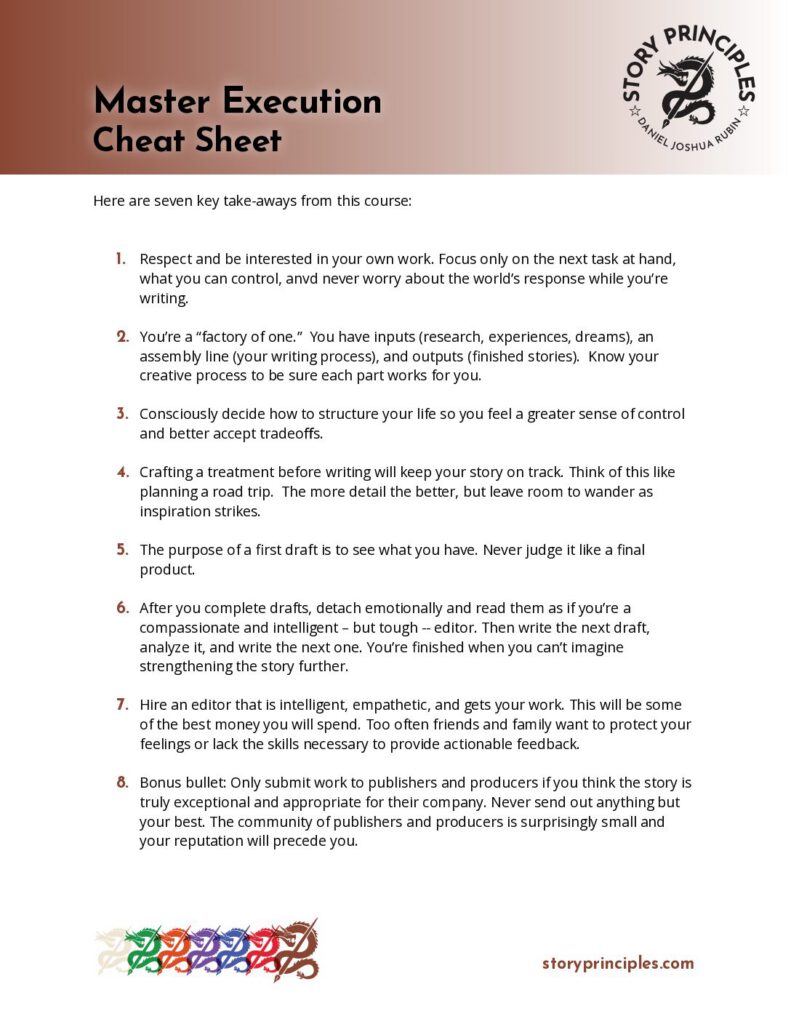 Master Execution (Cheat Sheet 7) PDF cover